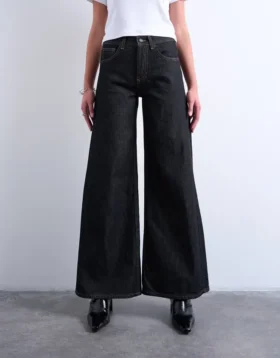 Tshorizon jeans met middelhoge taille en wijde pijpen