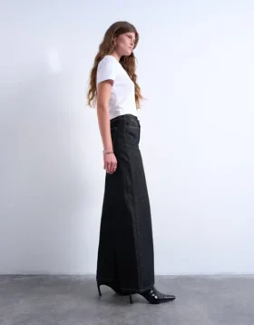 Tshorizon jeans met middelhoge taille en wijde pijpen