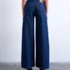 Tshorizon jeans met middelhoge taille en wijde pijpen