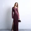 Tsivy midi-jurk