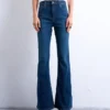 Tsjamie High Rise Flared Fit-Jeans
