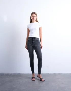 Tsjamie High Rise Skinny Fit-Jeans