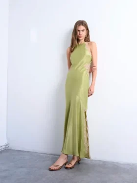 Tsjane lange jurk