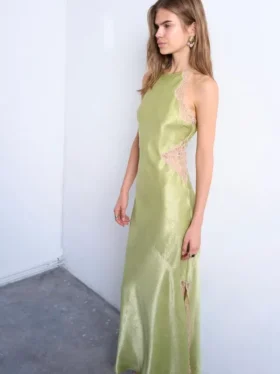 Tsjane lange jurk