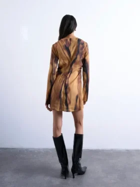 Tsjill midi-jurk