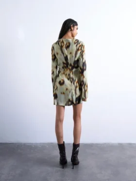 Tsjill midi-jurk