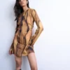 Tsjill midi-jurk