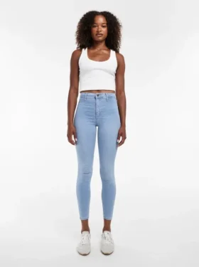 Tsjoni High Rise Skinny Fit-Jeans