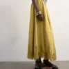 Tslina lange rok met middelhoge taille