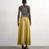 Tslina lange rok met middelhoge taille