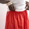 Tslina lange rok met middelhoge taille
