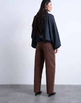Tslowrie jeans met lage taille en baggy pasvorm