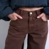 Tslowrie jeans met lage taille en baggy pasvorm