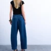 Tsmari-Jeans met hoge taille en wijde pijpen