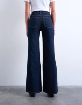 Tsmarie-Jeans met middelhoge taille en uitlopende pijpen