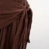 Tsnaya lange rok met middelhoge taille