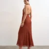 Tsnina lange jurk