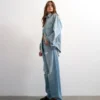 Tsnora Mid Rise Barrel Fit-Jeans
