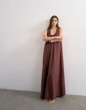 Tsruni lange jurk