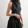 Tssally lange rok met lage taille