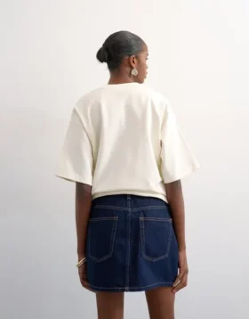 Tssilje mini-rok met hoge taille