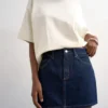 Tssilje mini-rok met hoge taille