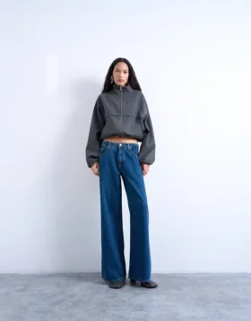 Tssofie-jeans met lage taille en normale pasvorm