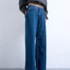 Tssofie-jeans met lage taille en normale pasvorm