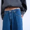Tssofie-jeans met lage taille en normale pasvorm