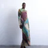 Tssofie lange jurk