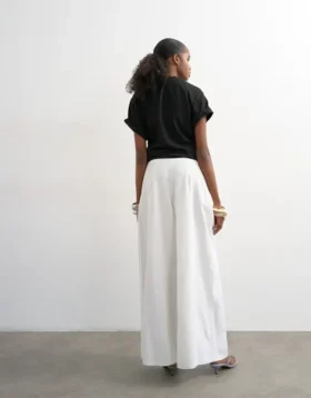 Tssusann-broek met hoge taille
