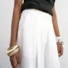 Tssusann-broek met hoge taille