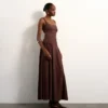 Tssvea midi-jurk
