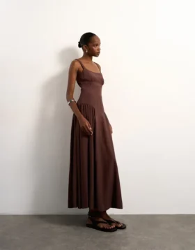 Tssvea midi-jurk