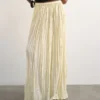 Tsthea lange rok met hoge taille