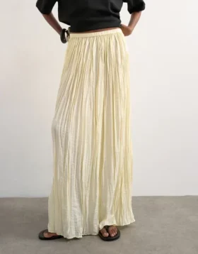 Tsthea lange rok met hoge taille