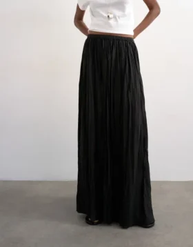 Tsthea lange rok met hoge taille