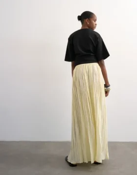 Tsthea lange rok met hoge taille