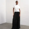 Tsthea lange rok met hoge taille