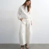 Tstilda jeans met middelhoge taille en barrel-pasvorm