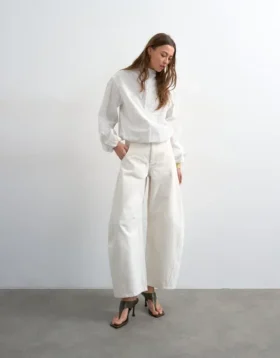 Tstilda jeans met middelhoge taille en barrel-pasvorm
