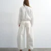 Tstilda jeans met middelhoge taille en barrel-pasvorm