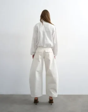 Tstilda jeans met middelhoge taille en barrel-pasvorm