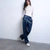 Tstina-broek met hoge taille