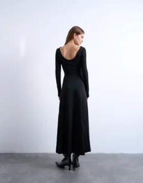 Tszenia lange jurk