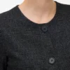 Vest met ronde hals