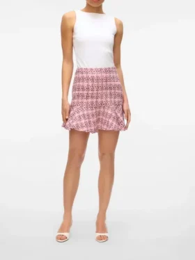 Vmadele kort rokje met hoge taille