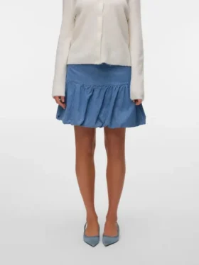 Vmadine kort rokje met hoge taille