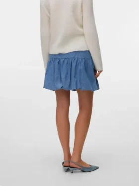 Vmadine kort rokje met hoge taille