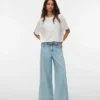 Vmaisa-Jeans met middelhoge taille en wijde pijpen
